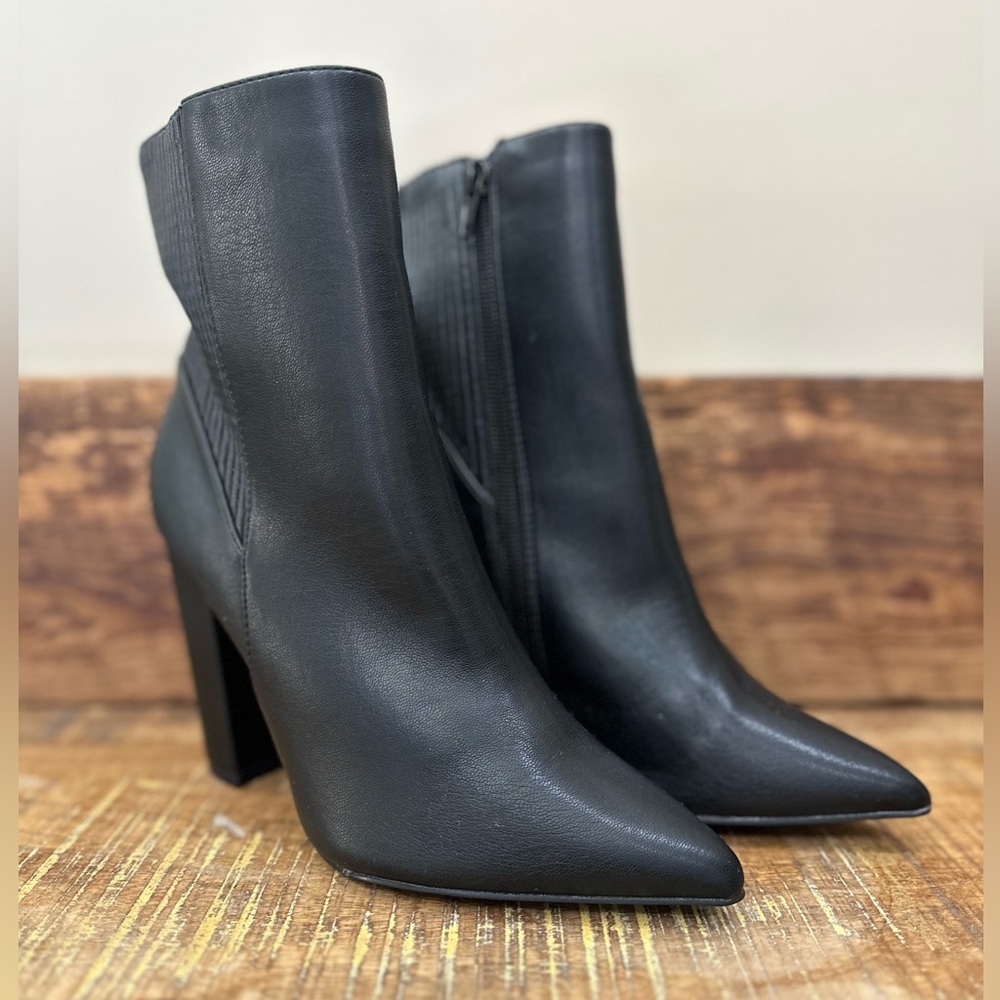 New without box/tag Black booties size 6.5